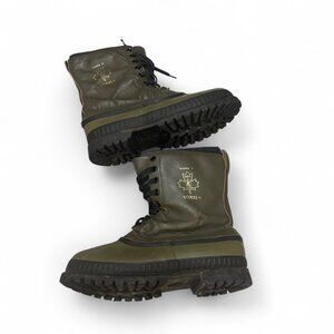 Men’s Vintage Olive Green Sorel Mark V Winter Boots Size 11-12 (13in Outsole)